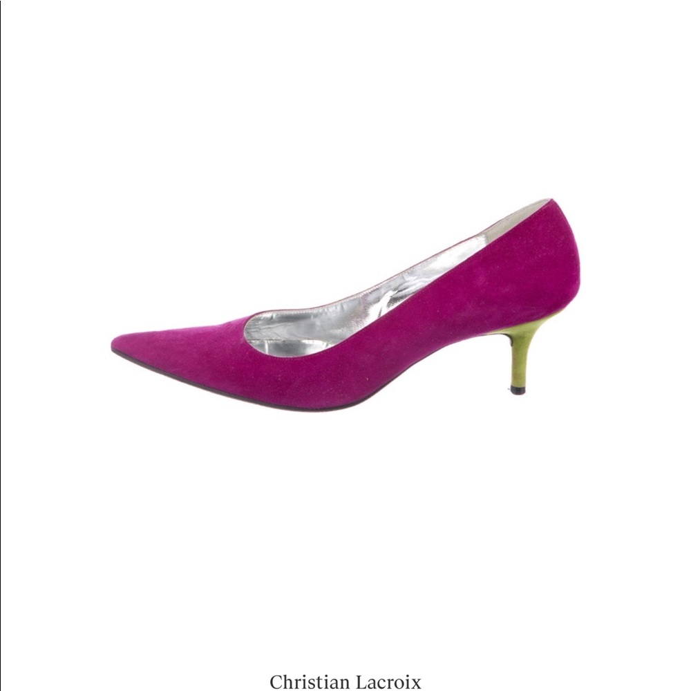 Christian Lacroix - Suede Pumps